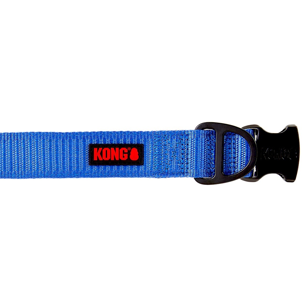 🐶 KONG® Blue L Chew Resistant Dog Collar Ultra Durable Pet Pets Leash Dogs NWT